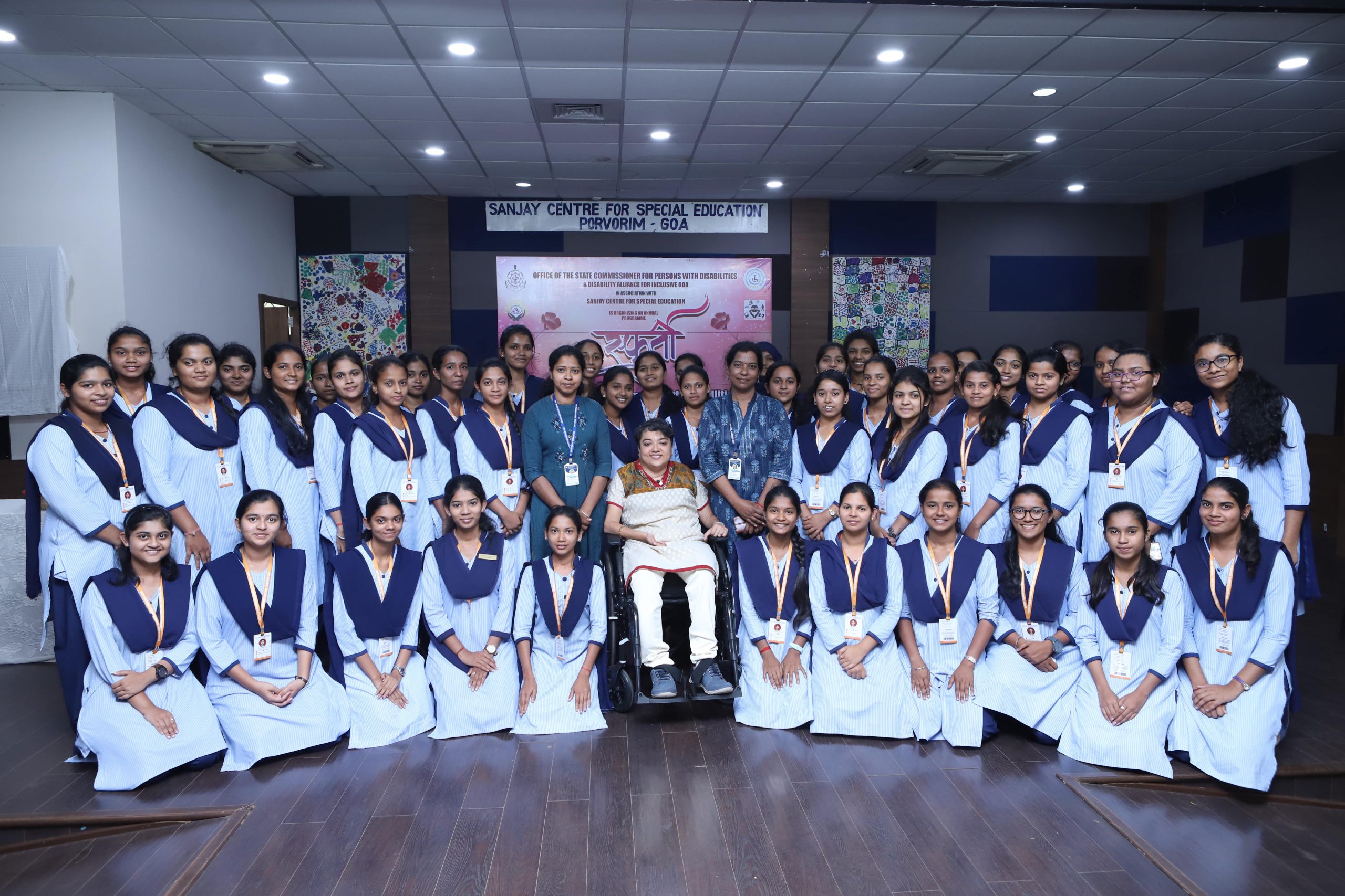 Ms. Preethi Srinivasan, Founder, Soulfree along with college students and their faculties
